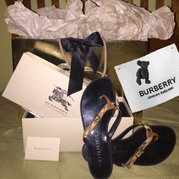 Authentic Burberry Sandals - Picture 1 of 2